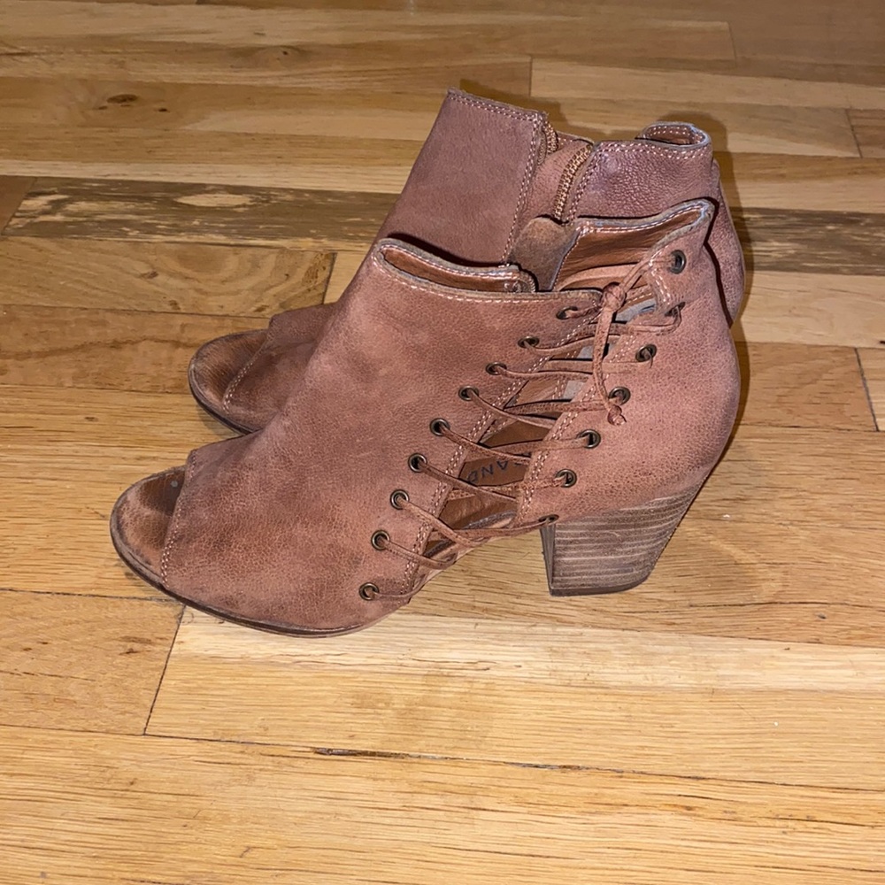 Open Toe Booties